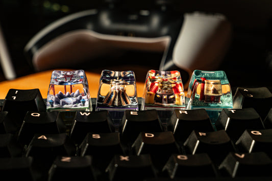 Introducing Warcraft Race Buildings 3D Printed Artisan Keycap