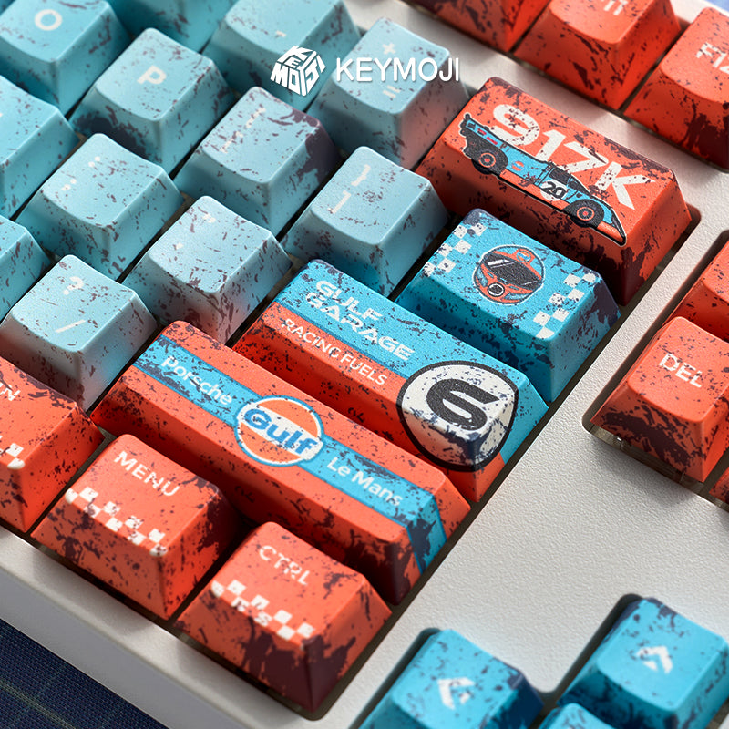 917 Gulf Livery Themed Keycap Set