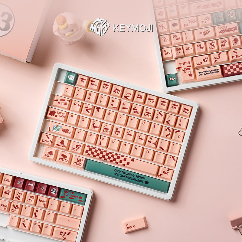 Pink Pig Livery Themed Keycap Set