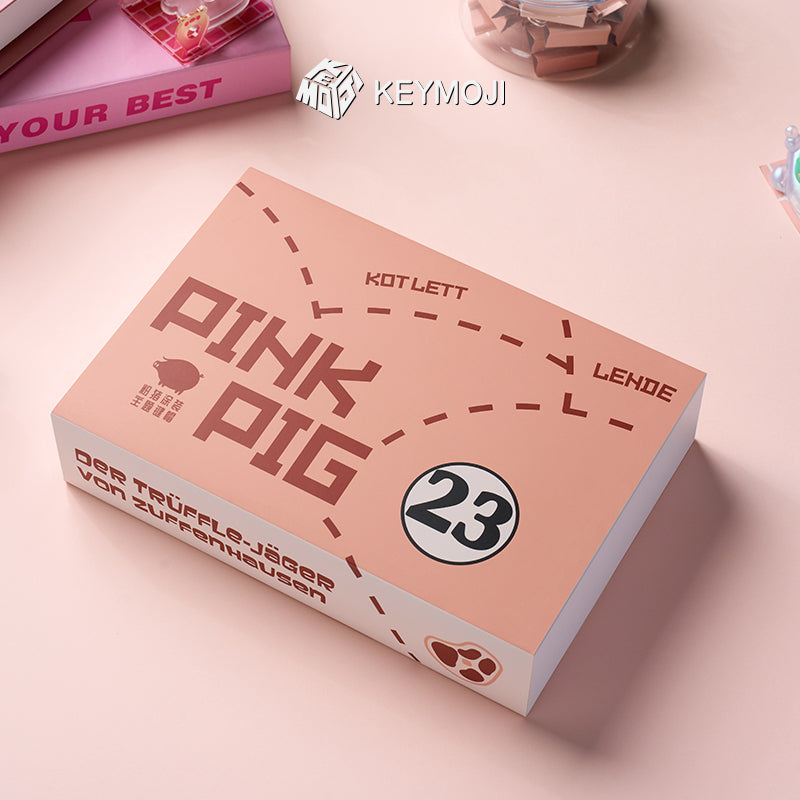 Pink Pig Livery Themed Keycap Set
