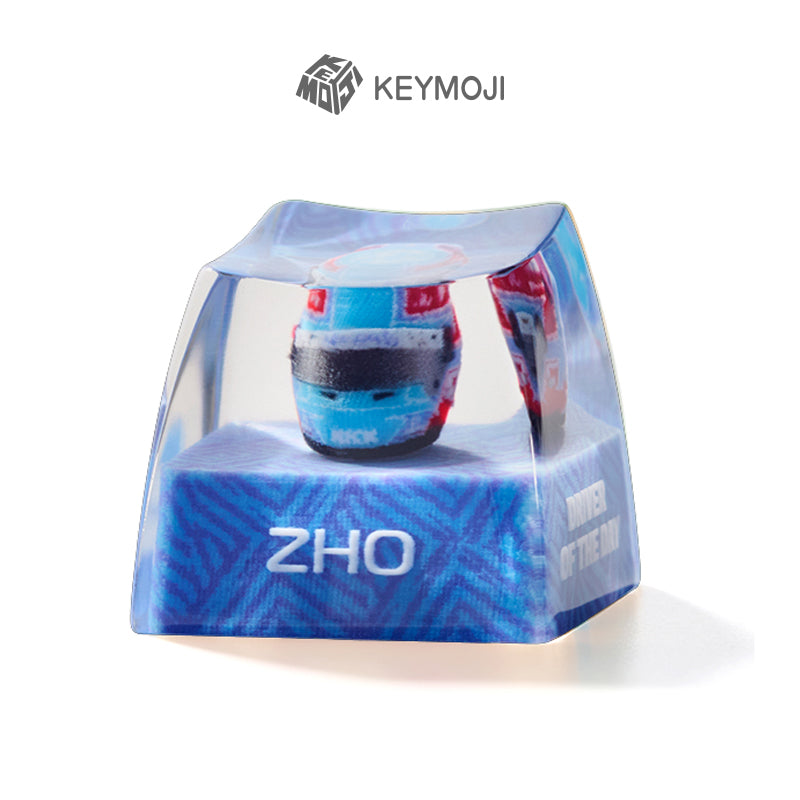 Zhou Guanyu F1 Driver Helmet - 2024 Qatar