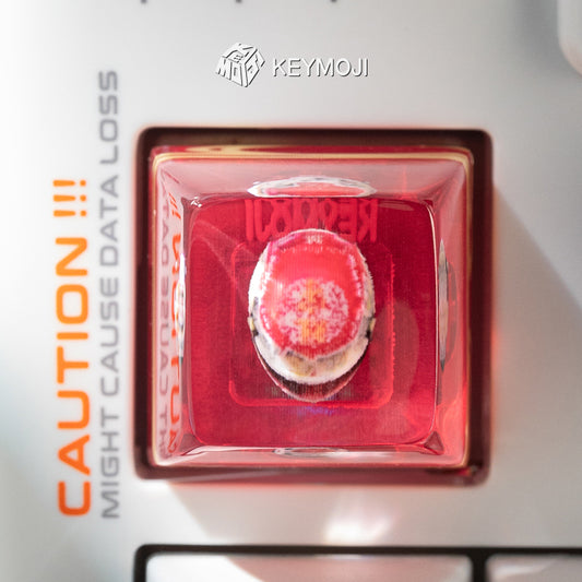 Zhou Guanyu F1 Driver Helmet Artisan Keycap - 2024 Abu Dhabi