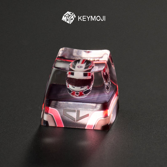 Charles Leclerc F1 Driver Helmet - 2024 Azerbaijan