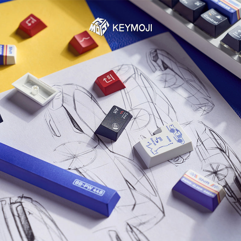 959 Rothmans Livery Themed Keycap Set