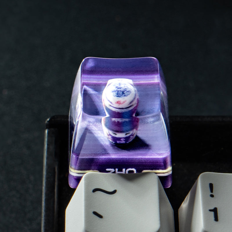 Zhou Guanyu F1 Driver Helmet Artisan Keycap - 2022