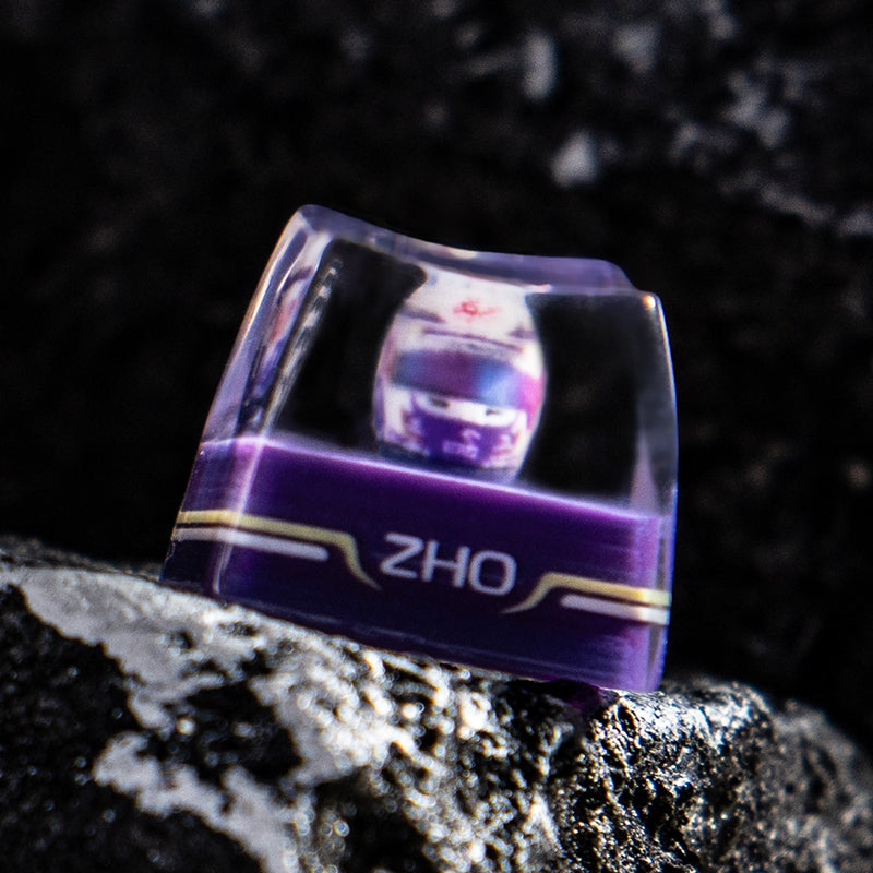 Zhou Guanyu F1 Driver Helmet Artisan Keycap - 2022