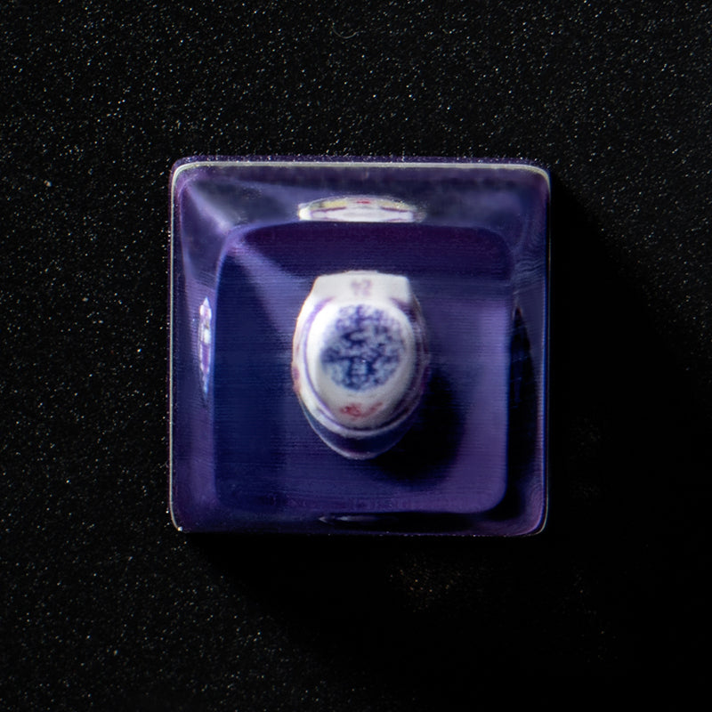 Zhou Guanyu F1 Driver Helmet Artisan Keycap - 2022