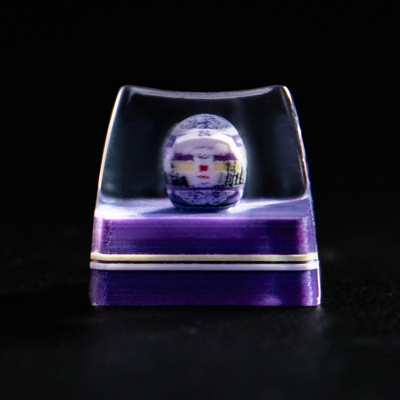 Zhou Guanyu F1 Driver Helmet Artisan Keycap - 2022