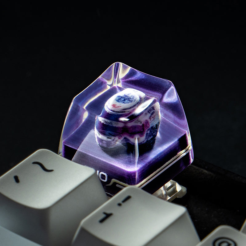 Zhou Guanyu F1 Driver Helmet Artisan Keycap - 2022