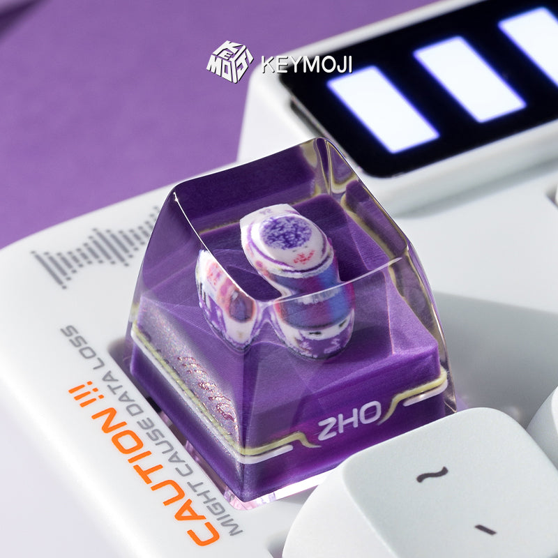 Zhou Guanyu F1 Driver Helmet Artisan Keycap - 2022