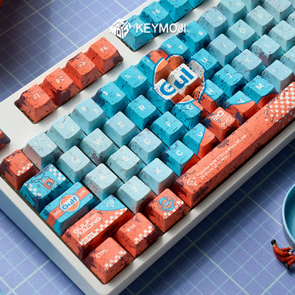 917 Gulf Livery Themed Keycap Set