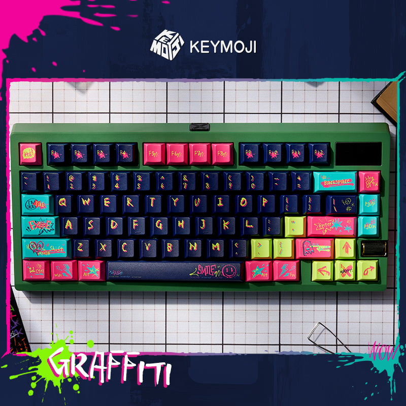 KEYMOJI キーキャップ　Graffiti Graffiti – KEYMOJI STUDIO