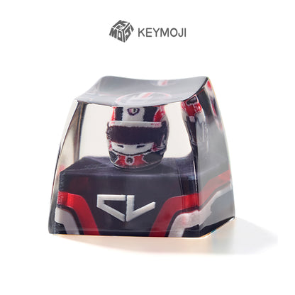 Charles Leclerc F1 Driver Helmet - 2024 Azerbaijan