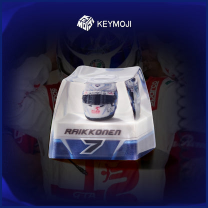Kimi Raikkonen F1 Driver Helmet - 2021 Abu Dhabi
