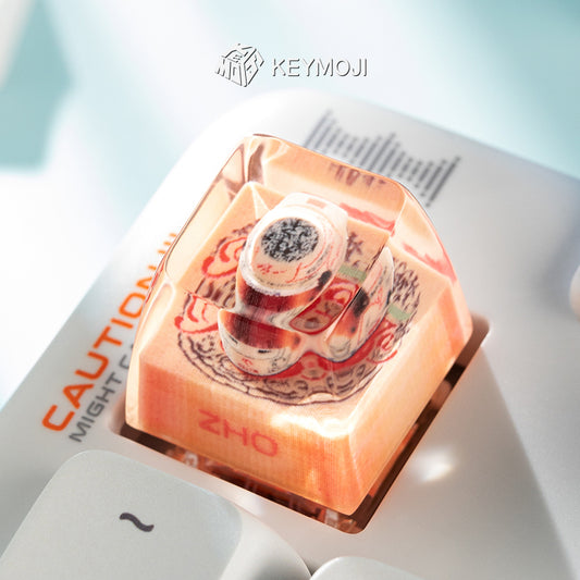 Zhou Guanyu F1 Driver Helmet Artisan Keycap - 2022 Italy