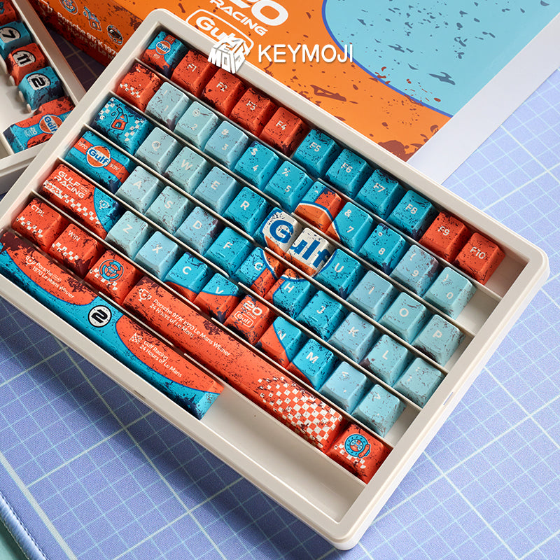 917 Gulf Livery Themed Keycap Set