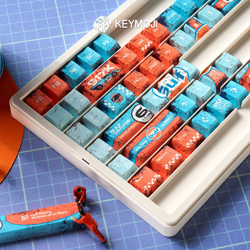 917 Gulf Livery Themed Keycap Set