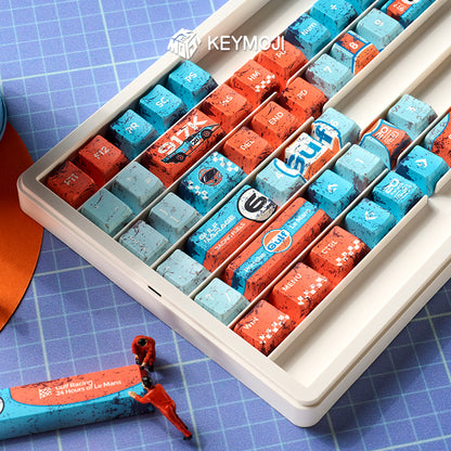 917 Gulf Livery Themed Keycap Set