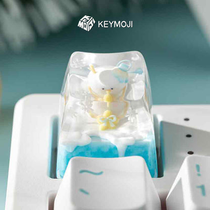 Snow World-Hugging Snowman