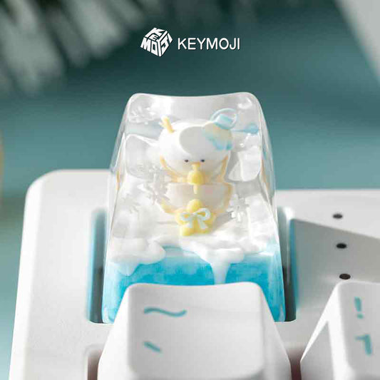 Snow World-Hugging Snowman