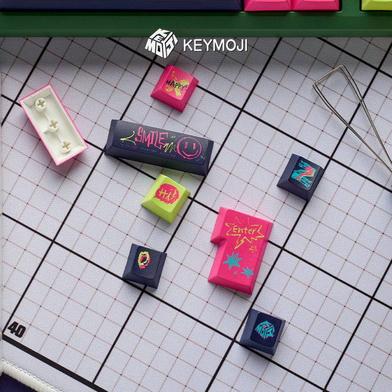 KEYMOJI キーキャップ　Graffiti Graffiti – KEYMOJI STUDIO