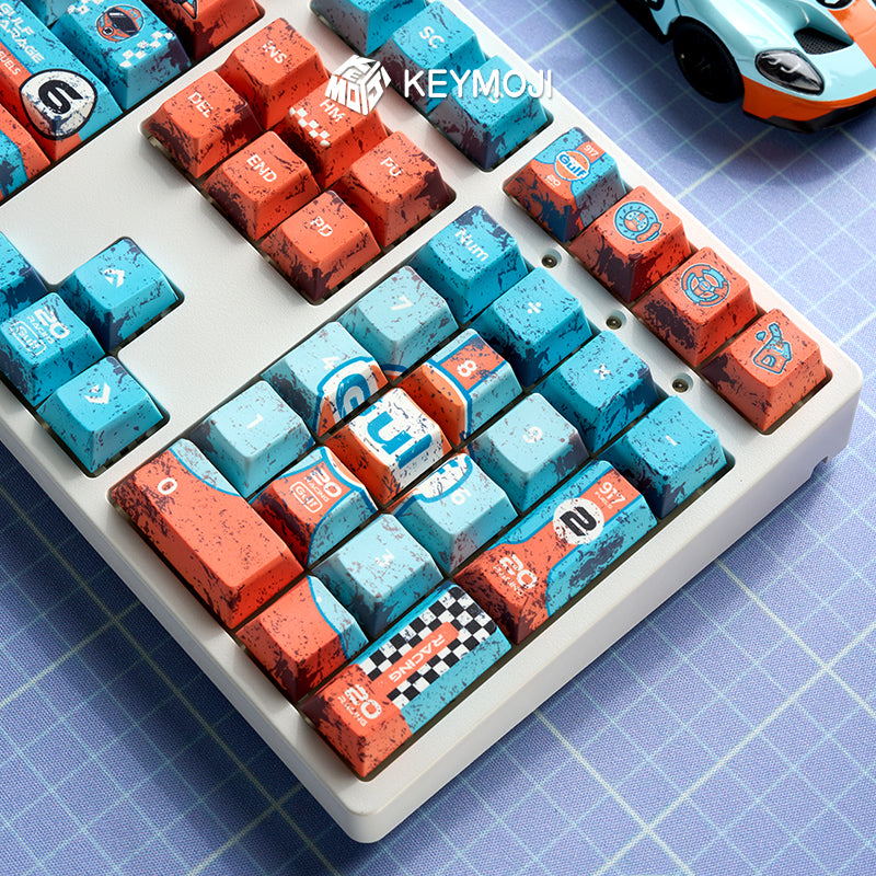 917 Gulf Livery Themed Keycap Set